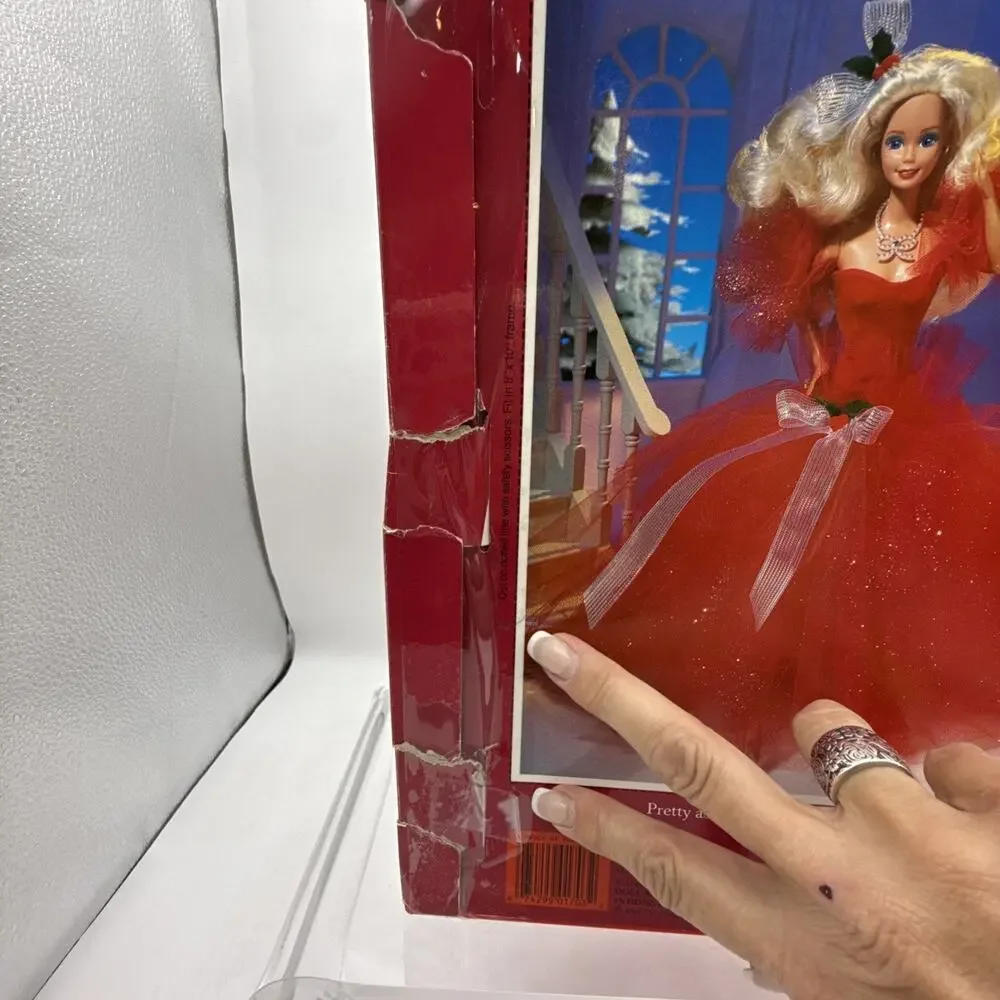 Happy Holidays: Special Edition Barbie 1988 First Release Series 1703.Box Damage